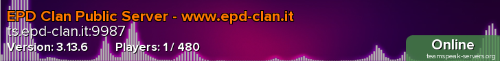 EPD Clan Public Server - www.epd-clan.it