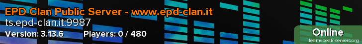 EPD Clan Public Server - www.epd-clan.it